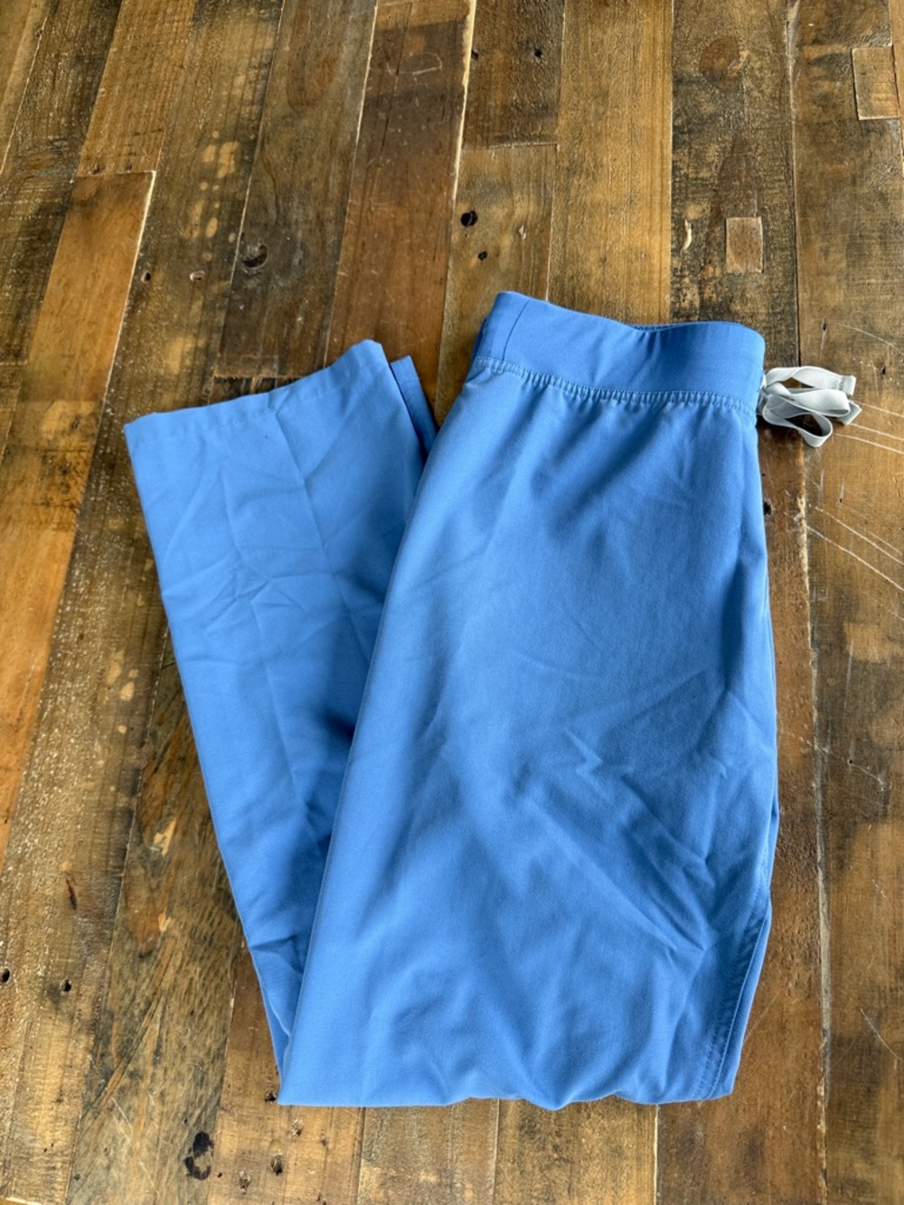 Figs Scrub bottom - ceil blue